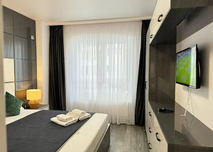 Luxury Glam Adress With Parking Apartamento Bucareste